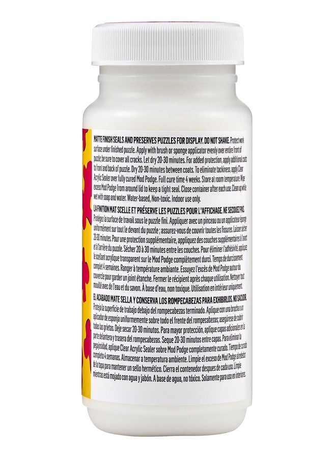 Mod Podge Puzzle Saver, Premium Matte All-in-One Glue, Sealer, and Finish, 8 fl oz, CS27589 - Image 2